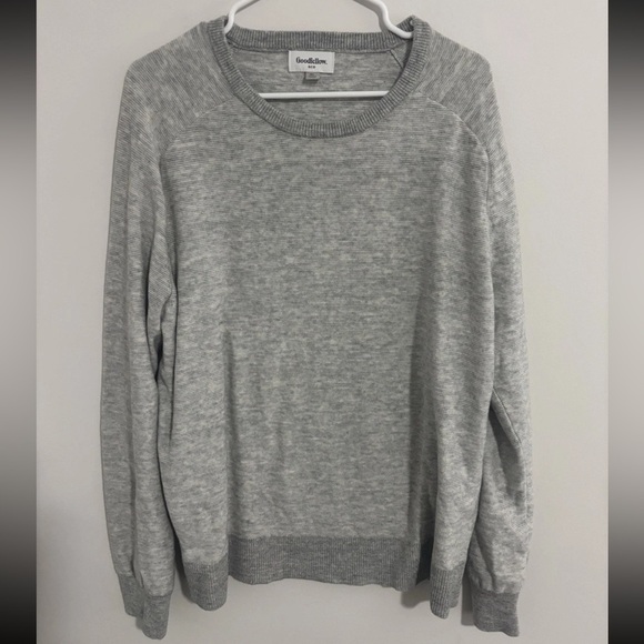 Goodfellow & Co Other - Goodfellow & Co Men's Gray Crewneck Sweater Size XL